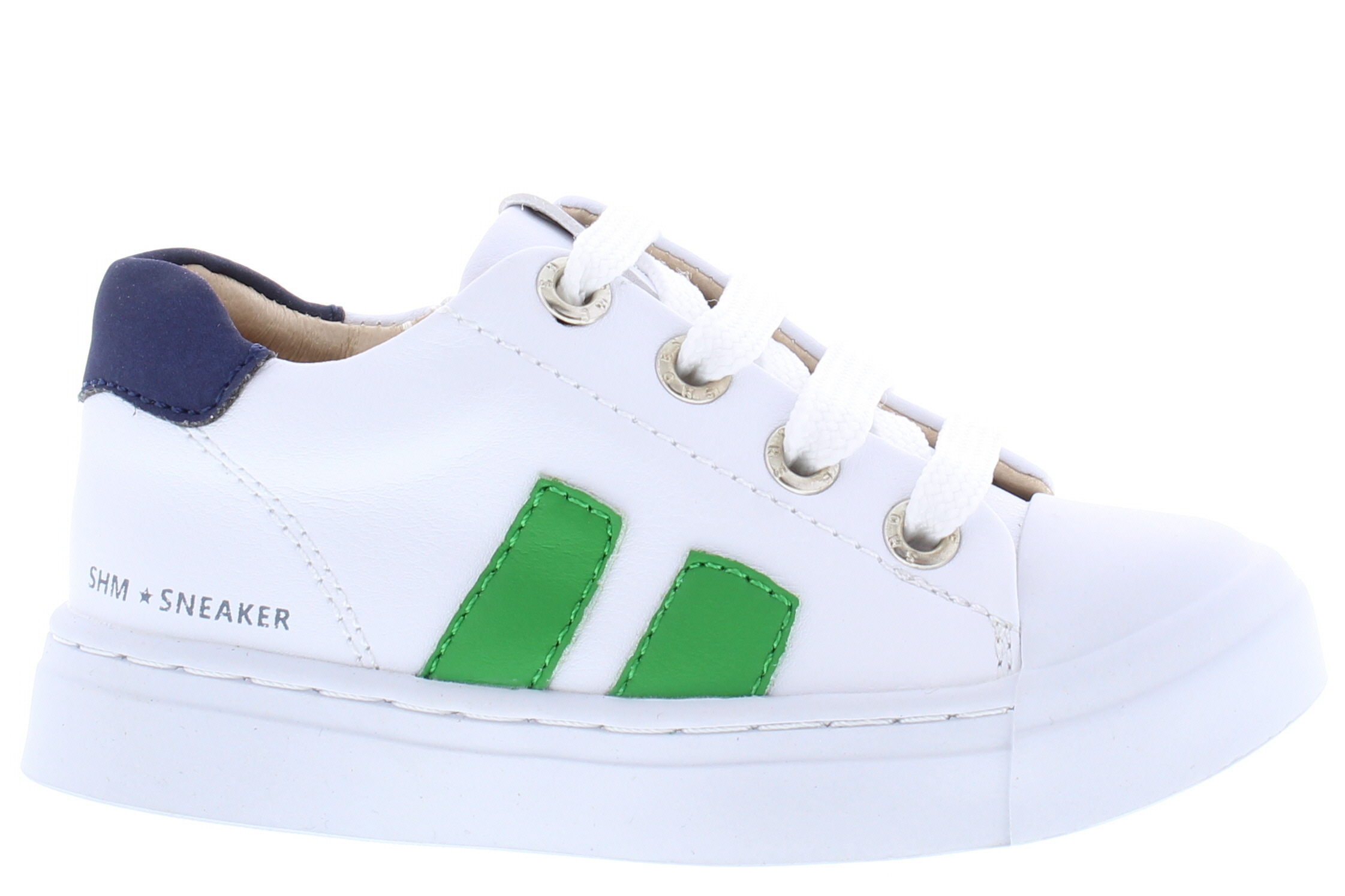 ShoesMe SH22S004-B white green Groen 