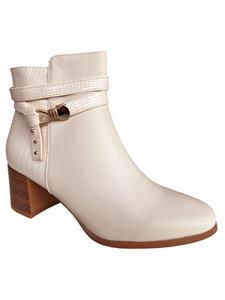 Fashionize Enkellaars Brittany Beige