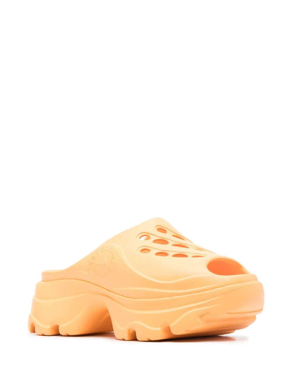 Adidas by Stella McCartney Klompen met logo-reliëf - Oranje