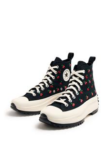 Converse Run Star Hike Cherries sneakers - Zwart