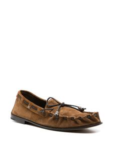 Henderson Baracco Rio 2.0 suède loafers - Bruin