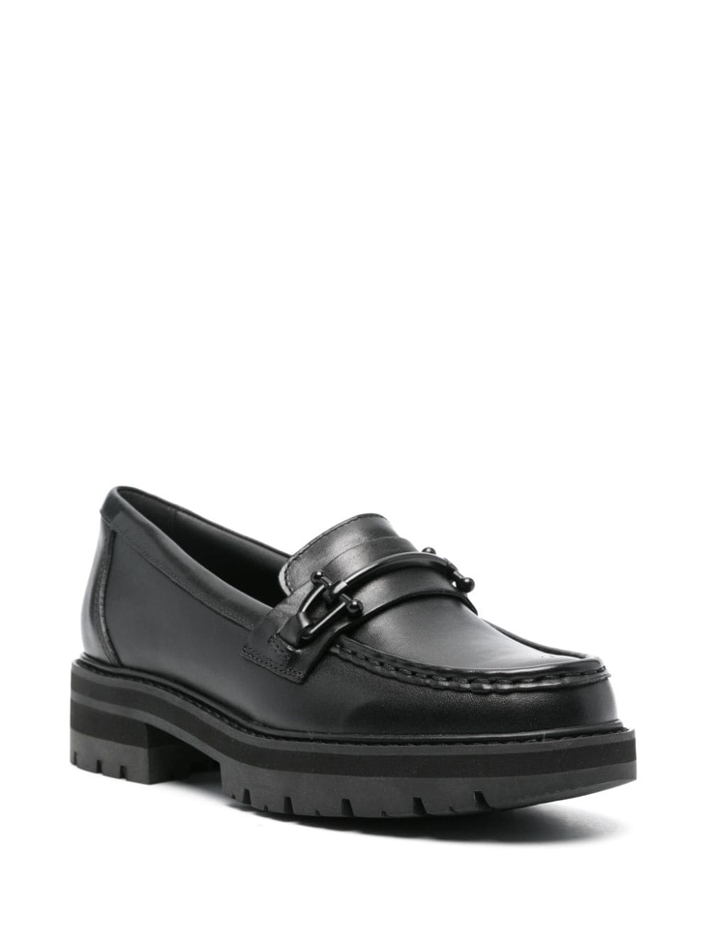 Clarks Orianna Bit leather loafers - Zwart