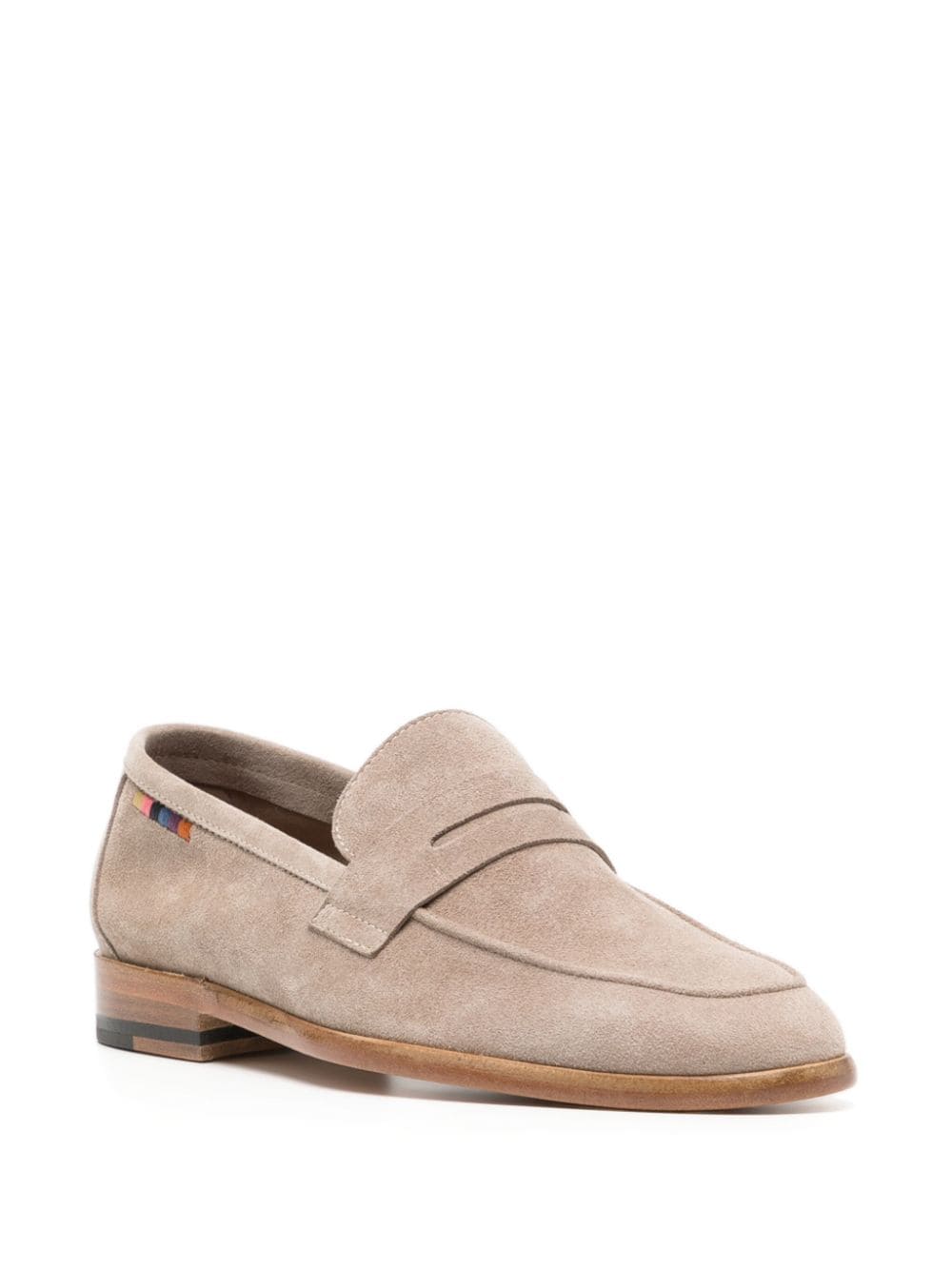 Paul Smith Figaro suede loafers - Beige