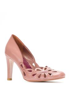 Sarah Chofakian Belle Epoque leren pumps - Roze