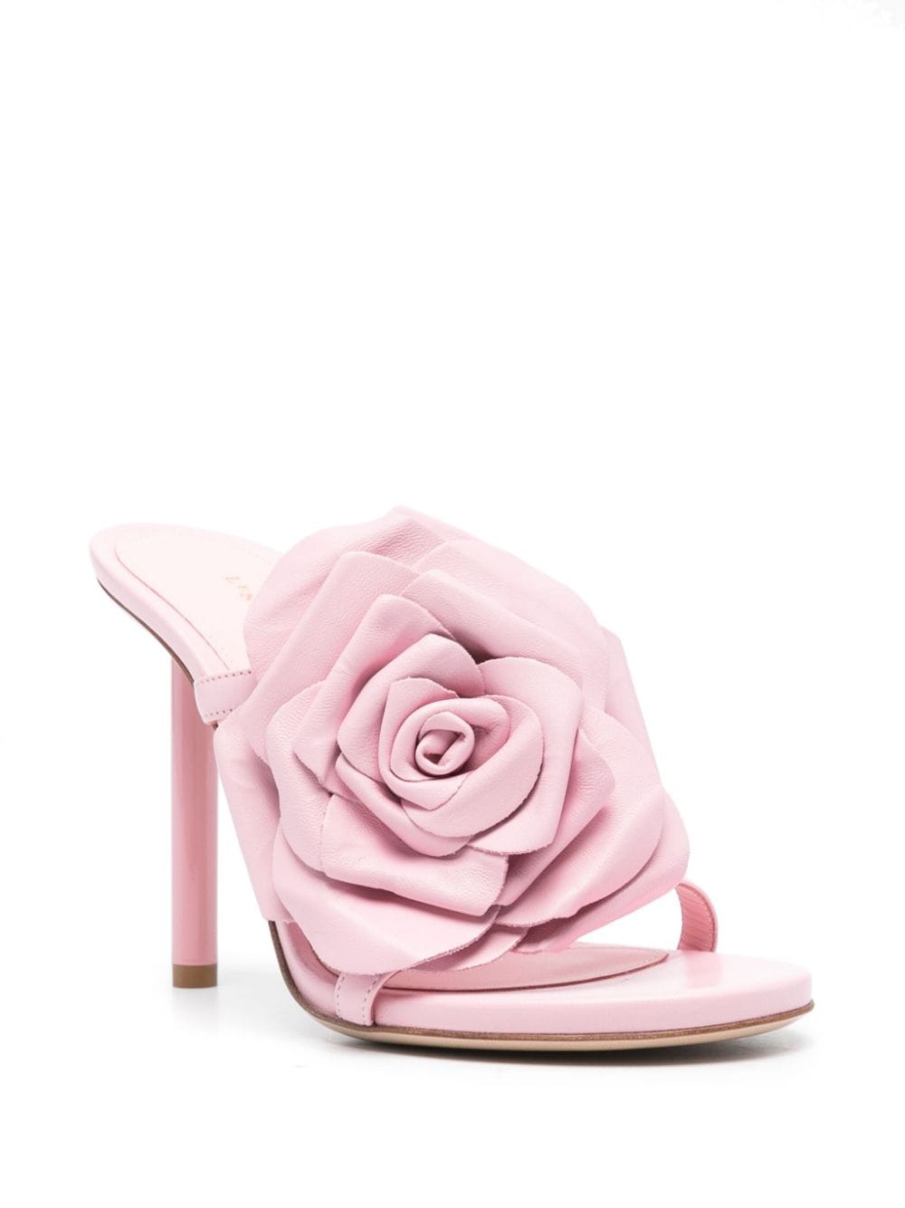 Le Silla Rose 105 mm leren sandalen - Roze