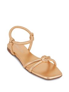 Gianvito Rossi Leren sandalen - Goud