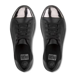 FitFlop F-sporty™ mirror-toe sneaker leather