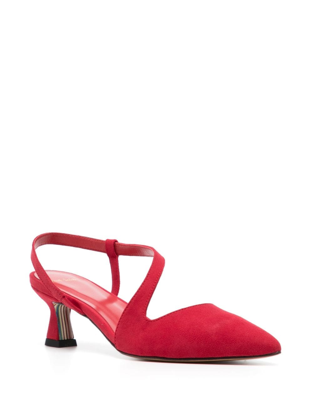 Paul Smith Cloudy 55mm slingback pumps - Rood