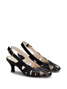 Tod's Uitgesneden slingback pumps - Zwart