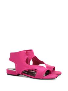 Sergio Rossi Sr Jane cut-out sandals - Roze