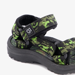 Braqeez jongens sandalen met camouflage print