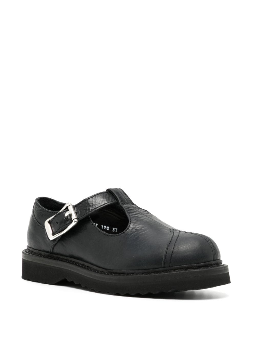 OUR LEGACY Camden leather Mary Jane shoes - Zwart