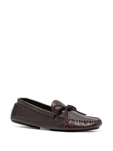 The Row Lucca leren loafers - Bruin