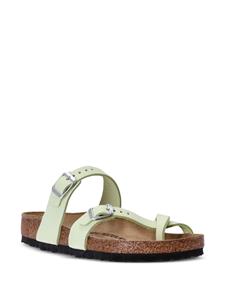 Birkenstock Mayari leather sandals - Groen
