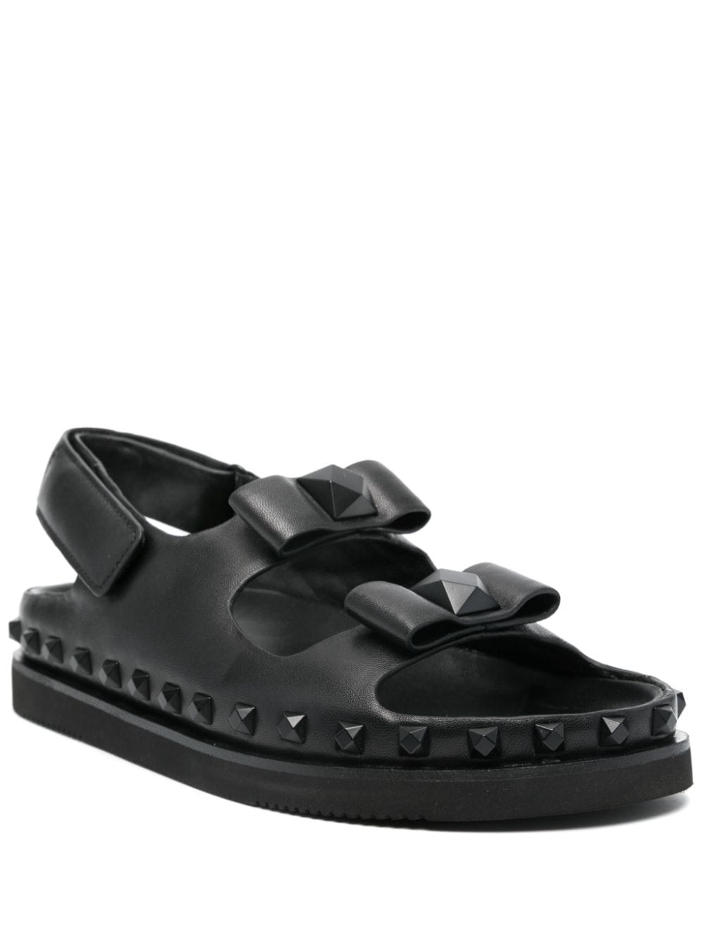Ash Ursula leather sandals - Zwart