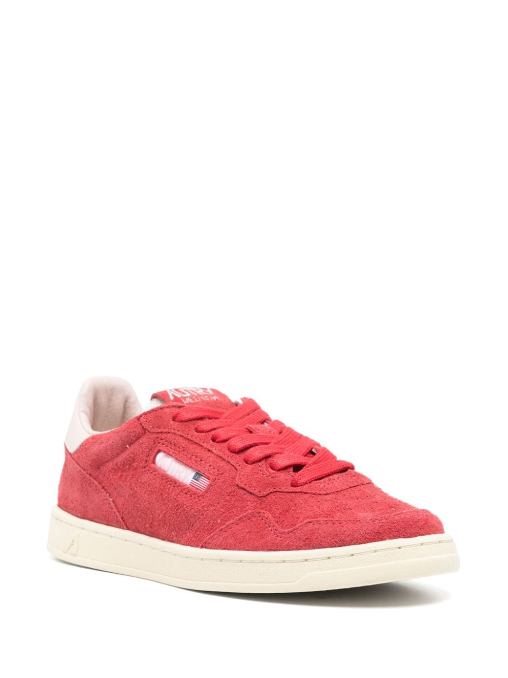 Autry Medalist suede sneakers - Rood