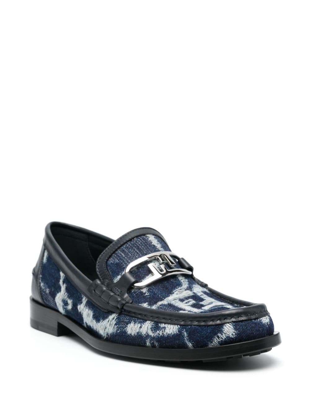 FENDI O'Lock loafers - Blauw