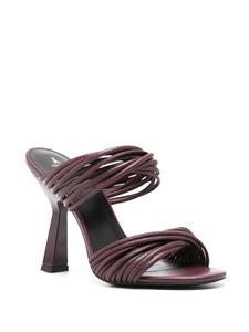 Patrizia Pepe Leren sandalen 100 mm - Paars