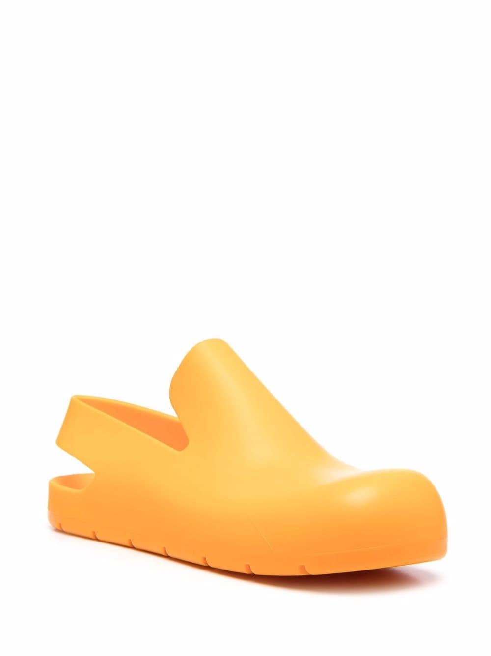 Bottega Veneta Puddle rubberen sandalen - Oranje