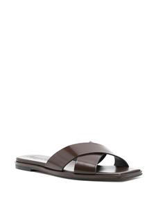 Aeyde Sonia leren sandalen - Bruin