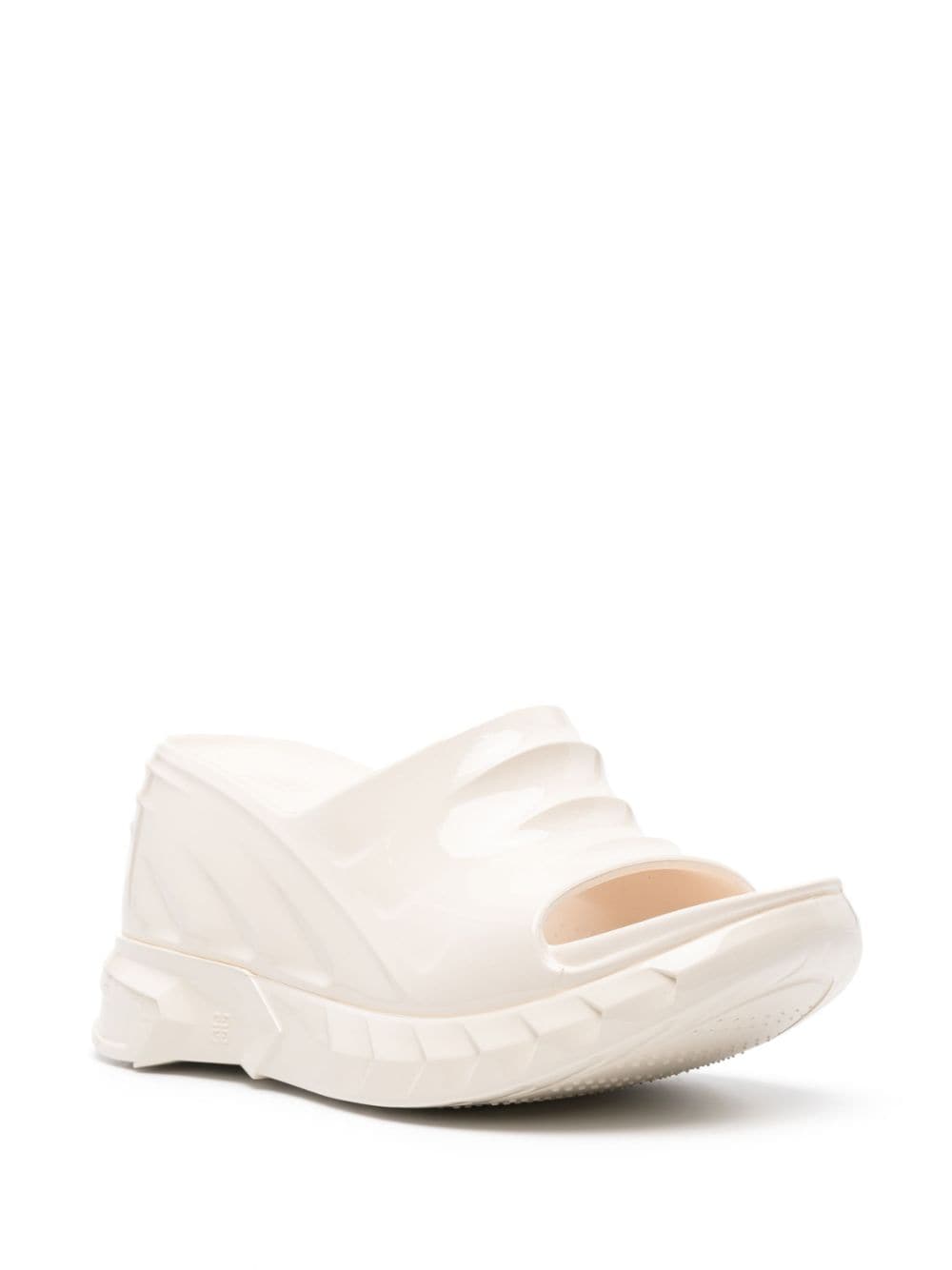 Givenchy Marshmallow sandalen met plateauzool - Beige