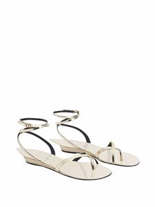 Giuseppe Zanotti Pris leren sandalen - Goud