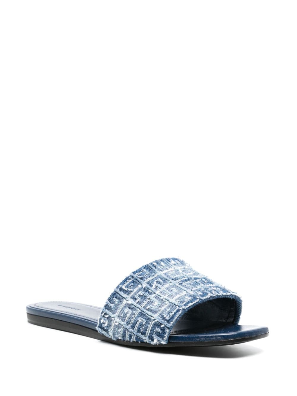 Givenchy 4G slippers met monogram - Blauw