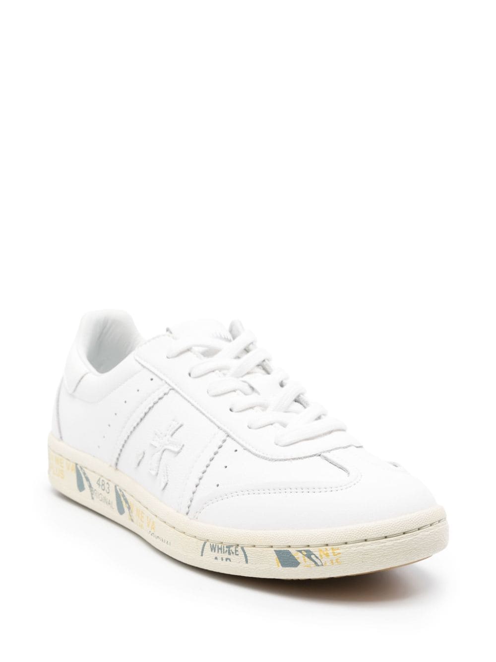 Premiata BonnieD 6766 leather sneakers - Wit