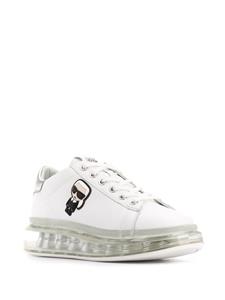 Karl Lagerfeld Sneakers met logoplakkaat - Wit