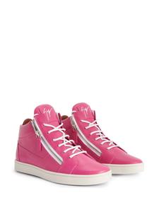 Giuseppe Zanotti Kriss high-top sneakers - Roze