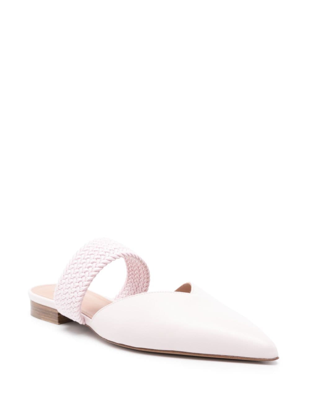 Malone Souliers Maisie leather mules - Roze
