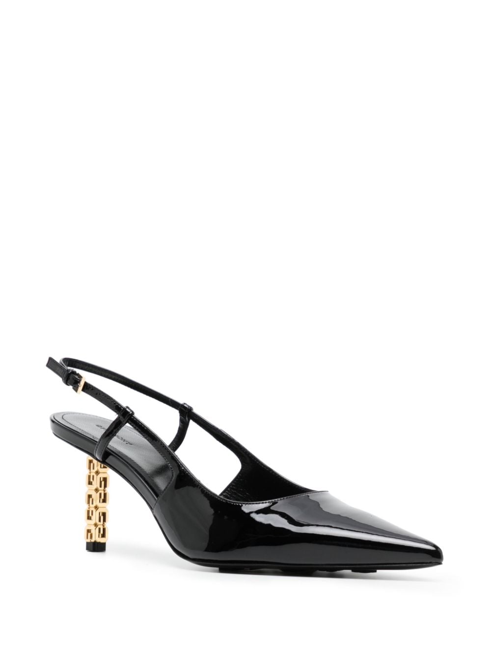 Givenchy G Cube 80mm patent-leather pumps - Zwart