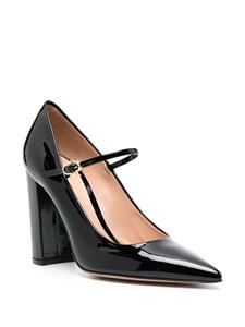 Gianvito Rossi Leren pumps - Zwart