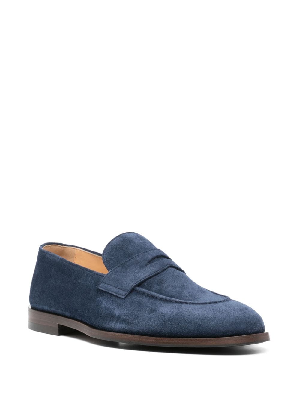 Brunello Cucinelli Suède loafers - Blauw