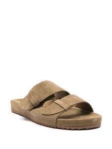 Ancient Greek Sandals Diógenes suede sandals - Groen