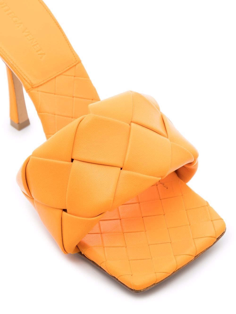 Bottega Veneta Lido maxi sandalen - Oranje