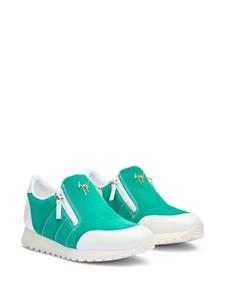 Giuseppe Zanotti Ilde Run suede sneakers - Groen