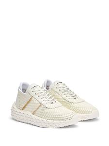 Giuseppe Zanotti Urchin leather sneakers - Wit