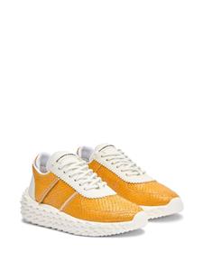 Giuseppe Zanotti Urchin leather sneakers - Geel