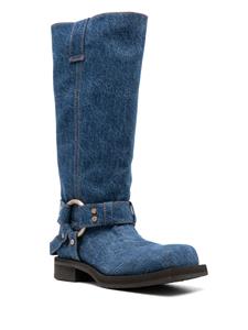 Acne Studios D-Venus denim laarzen - Blauw