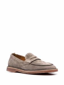 Officine Creative Kent 008 suède loafers - Beige