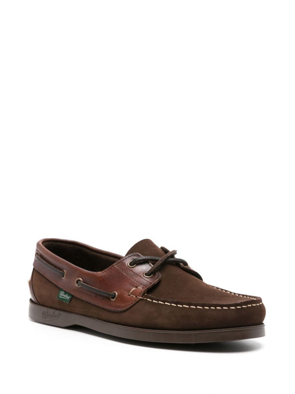 Paraboot Barth suede boat shoes - Bruin