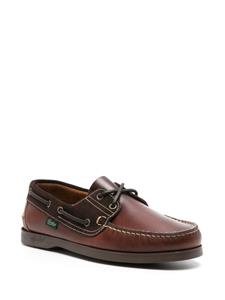 Paraboot Barth leather boat shoes - Bruin