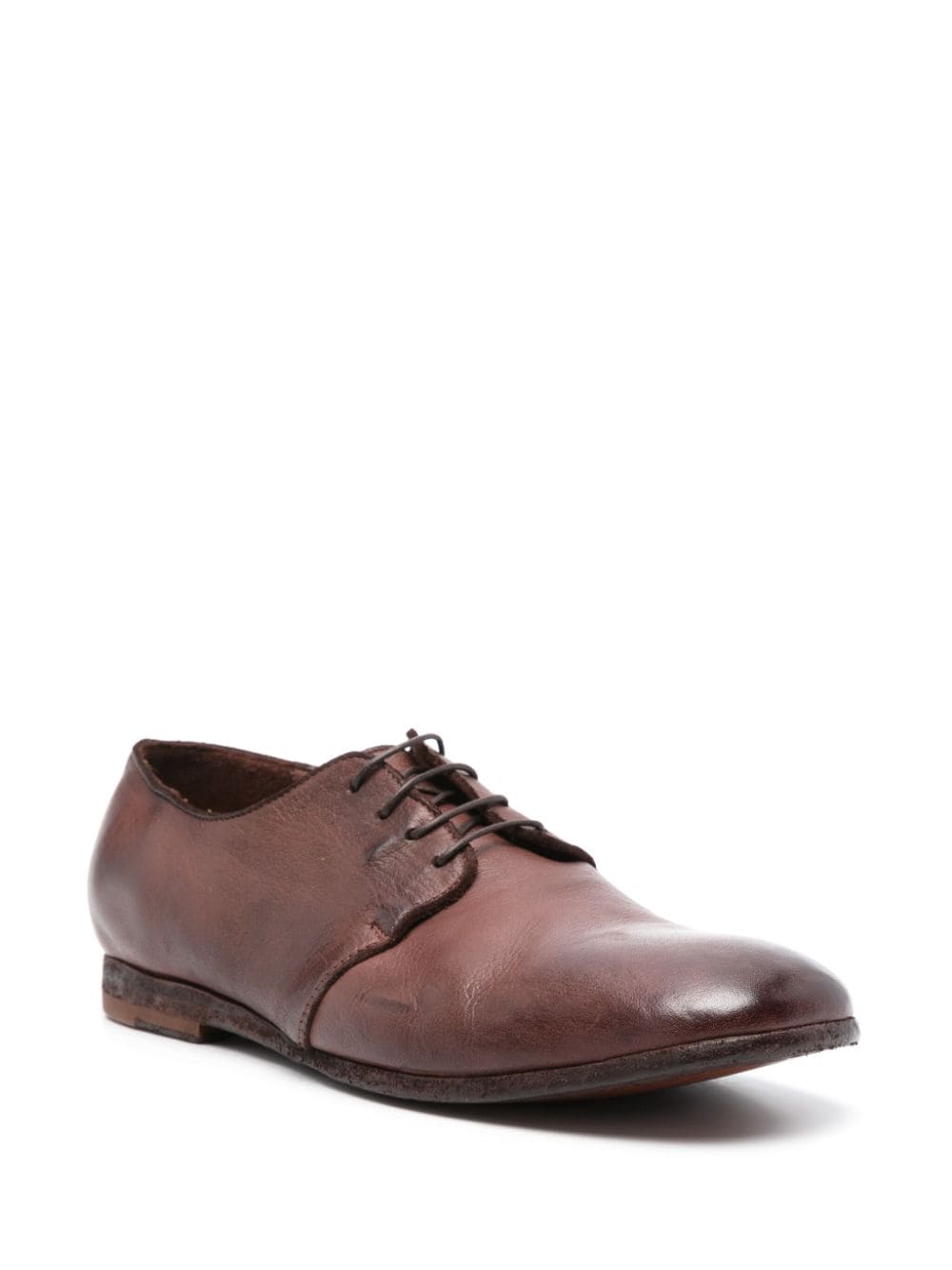 Moma leather derby shoes - Bruin