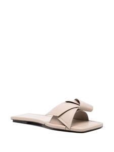 Acne Studios Musubi leren sandalen - Beige