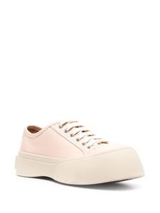 Marni Leren sneakers - Roze
