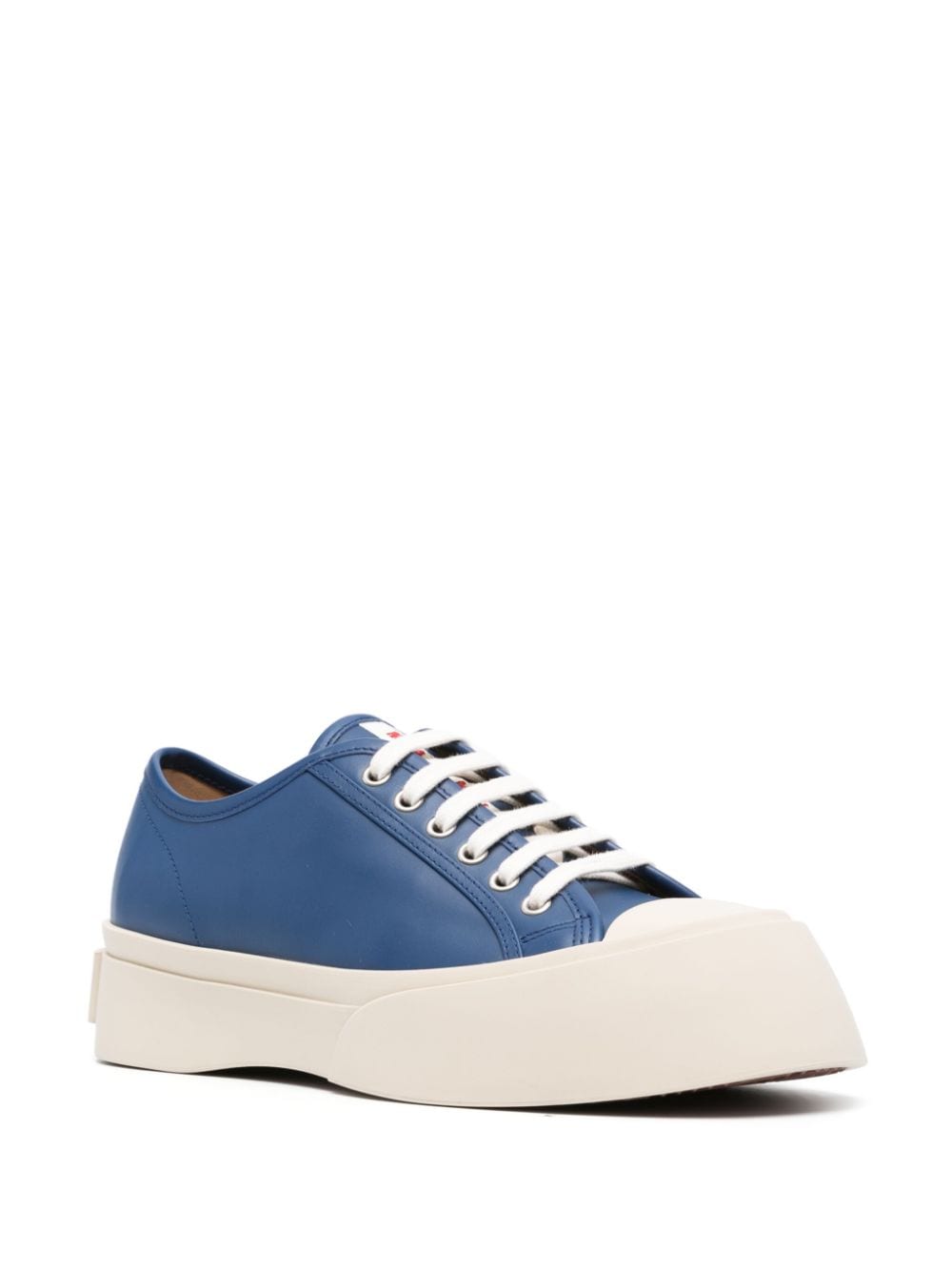 Marni Leren sneakers - Blauw