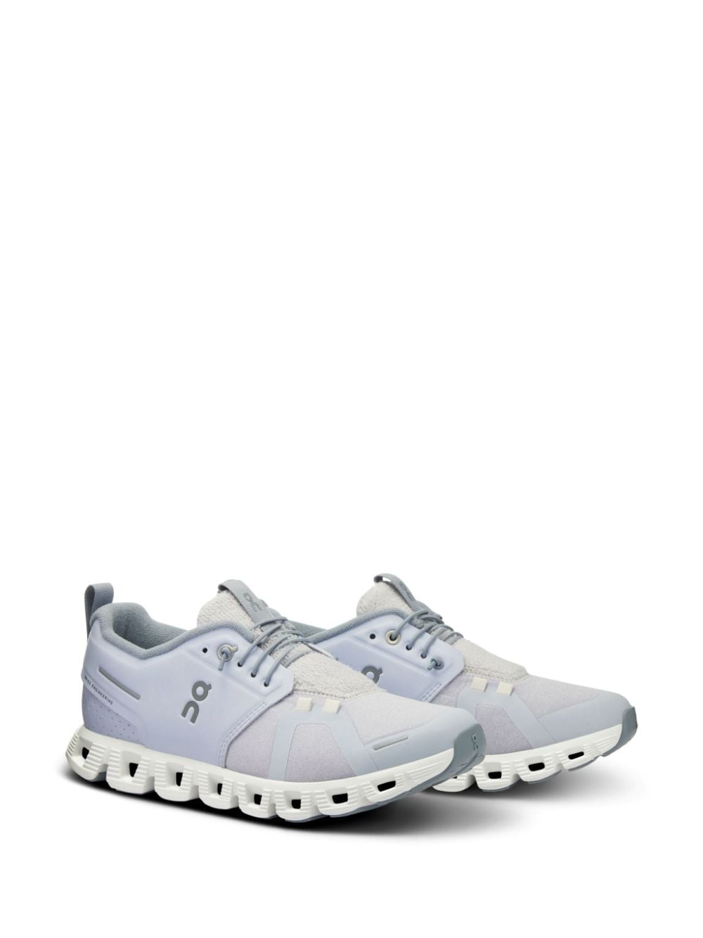 On Running Cloud 5 Terry logo-patch sneakers - Blauw