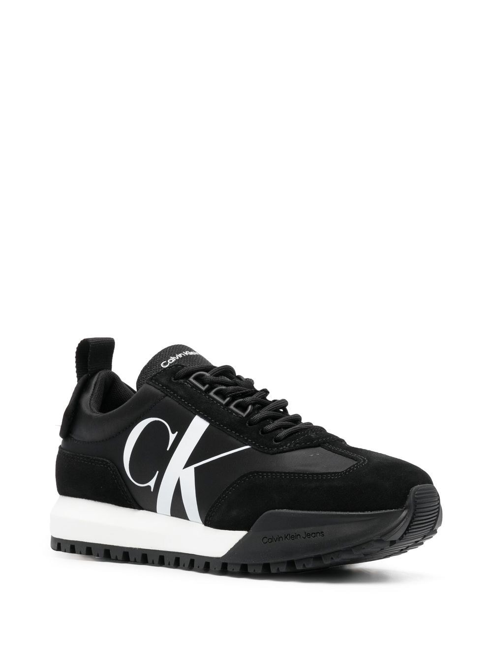 Calvin Klein Retro Runner low-top sneakers - Zwart