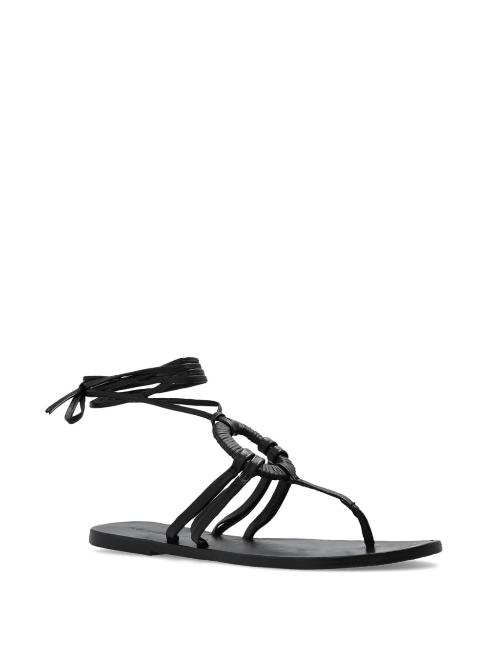Manebi Mer leather sandals - Zwart
